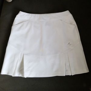 Adidas White Golf/Tennis Skort, Large